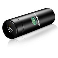 500 ml išmanus termopuodelis su filtru kavai, gėrimų kolba, temperatūros rodmuo, skirtas Land Rover Discovery, Range Rover Evpque, Defender, automobiliui, akiniams, Rover L322, L405 juoda