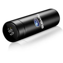 500 ml išmanus termopuodelis su filtru kavai, gėrimų kolba, temperatūros rodmuo, skirtas Subaru Forester Crosstrek Outback Impreza Tribeca Ascent Legacy Levorg Mpreza juoda