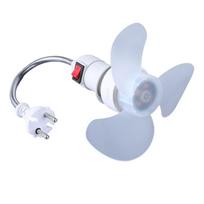 E27 LED Ventiliatorius Lempa su Įjungimo/Išjungimo Mygtuku AC85-265V 5.5 colio LED Lemputės Ventiliatorius Miegamasis Svetainė Vėsinantis Ventiliatorius Šviesa EU skaidri