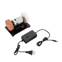 Elektrinis stalo peilių galąstuvas su šiurkščiu ir smulkiu dvigubais galandimo diskais Infinitely Adjustable Grinder Set
