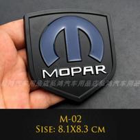 3D Metalinis Mopar Performance Automobilio Emblema Lipdukas Automobilio Stilius Dodge Ram Charger Chrysler Cherokee Automobilio Aksesuarai