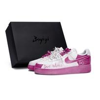 Nike Air Force 1 Riedlentės Batai Unisex Žemi Rožės Raudonumo CW2288-111(Team80-SBOX) 36.5