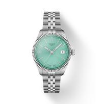 Tissot Stainless Steel Green Dial Men's Fashion Watch T156.210.11.091.00 žalia