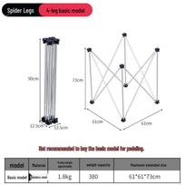Foldable Spider Leg Woodworking Workbench & Display Shelf