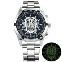 Nugalėtojas Laikrodis Vyriškas Skeleton Automatinis Mechaninis Laikrodis Auksinis Skeletas Vintage Vyriškas Laikrodis Vyriški laikrodžiai Populiariausi prabangūs prekės ženklai balta