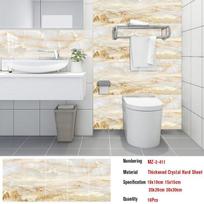 10 vnt Agato geltono marmuro granito rašto plytelių lipdukas virtuvės Backsplash alyvai atsparus vonios kambario spinta namų dekoro sienų lipdukai 10cmX10cmX10pcs
