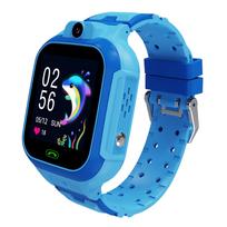 LT37 4G Kids Smart Phone Call Žiūrėti vaizdo pokalbį LBS GPS WiFi SOS monitorius Kamera IP67 Atsparus vandeniui mėlyna