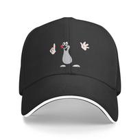 Punk Mielas Kirtiklis Beisbolo Kepuraitė Unisex Moterims Reguliuojama Animacinis Krtek Little Maulwurf Tėčio Kepuraitė Apsauga Nuo Saulės Baseball Cap