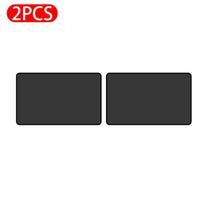 SEAMETAL Magnetinis automobilio šoninio lango skėtis nuo saulės Universalus priekinio / galinio lango tinklelis, apsaugantis nuo UV spindulių 2PCS Rear Window Curtains juoda
