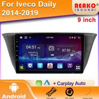 Android Auto Automobilio Radijas Vaizdo Multimedijos Grotuvas Iveco Daily 2013-2021 CarPlay Navigacija GPS Autoradijas IPS Jutiklinis Ekranas 4 core 1GB+32GB carplay