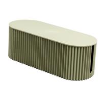 Nordic Plug Board Storage Box Wire Kabelis Storage Dėklas Organizatoriaus dėžutės lizdas Kištukinis belaidis WiFi žalia
