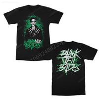 Vasarinis juodas Veil Brides T-shirt vyrams medvilninis moterims vintage trumpomis rankovėmis vaikams marškinėliai per dideli viršutiniai drabužiai S