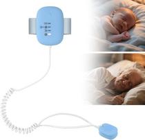 Šlapinimosi į lovą signalizatorius su garsia ir stipria vibracija-USB įkraunamas vaikams ir suaugusiems-Sustabdo naktinius nelaimingus atsitikimus mėlyna