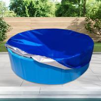 Apvalus baseino uždangalas Šunų uždangalai 210D Oksfordo audinys Patvarumas Atsparus plyšimui Baseinai Diameter 200cm blue