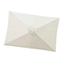 200cmx300cm Stačiakampis skėčio stogelis pakeitimui, Lauko Beige White white