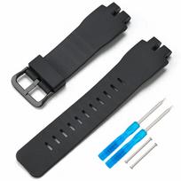 Dervos laikrodžio apyrankė Casio PRW-3000 3100 6000 6100 PRG-300, atspari vandeniui ir prakaitui, sportinis apyrankė juoda