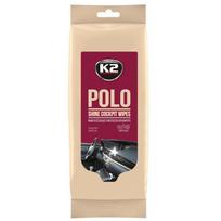 SERVETELES SALONO PANELĖS VALYMUI K2 POLO SHINE WIPES K420