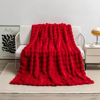 Toskanos Burbuliukų Triušio Kailio Flanelinis Miegmaišis - Jaukus Keturių Sezonų Koralinio Vilnos Užvalkalas 40*40 cm Pillowcase tamsios kavos spalvos