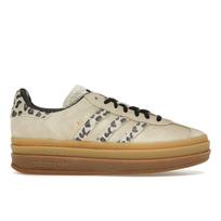 adidas Gazelle Bold Čita raštas Moteriški sportbačiai Rudo kremo-balto Pagrindinės juodos JI1370 38⅔