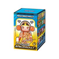 POP MART MEGA SPACE MOLLY 100% 4 serijos aklas dėžutė (Vienetinis paketas / 9 dalių rinkinys)