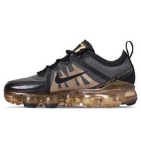 Nike Air VaporMax 2019 'Juoda Auksinė' Bėgimo Batai AR6631-002 46