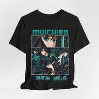 Muichiro Anime marškinėliai, Demon Slayer marškinėliai, Unisex džersio marškinėliai, Personažo dizainas L