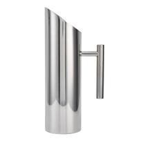 Stainless Steel Pitcher Sturdy 304 Stainless Steel Large Capacity Ergonomic Handle Heatproof Streamlined Coffee Pitcher Type 1