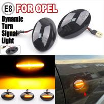 Dinaminiai LED šoniniai posūkių žibintai Opel Astra F Corsa B Sintra Tigra Combo C Corsa C Meriva A Kartotuvui Posūkių žibintas