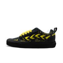 Vans Knu Skool Atsparūs trinčiai Žemi Teniso Batai Unisex Juodi Geltoni VN0009QC6BT1(Team613-) 35