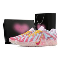 Nike Ja Morant 3 Morse Password, Heart Box Rebound Grip Low top Basketball Shoes Men's Pink HF2794-601(Team773--) 40