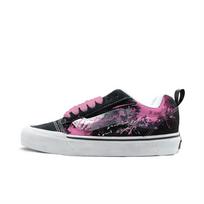 Vans Knu Skool Atsparūs trinčiai Žemi Kateboard batai Unisex Juodi Rožiniai VN0009QC6BT1(Team613-) 36