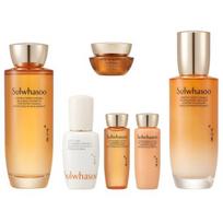 Sulwhasoo Korėjietiškas senėjimą stabdantis ženšenio toniko ir emulsijos duo rinkinys Stangrinantis su niacinamidu ir peptidu K-Beauty rinkinys