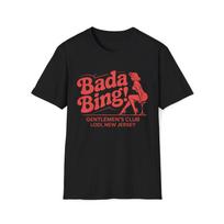 Bada Bing Džentelmenų Klubas Marškinėliai | Sopranai Unisex Softstyle Marškinėliai 3XL