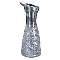 1000 ml sulčių ąsotis, didelės talpos karščiui atsparus maistinis puodas, atsparus kritimui, atsparus aukštai temperatūrai 1000ML pilka