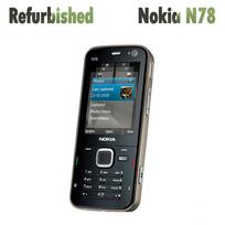Atnaujintas Nokia Originalus Nokia N78 3G Atrakintas Mobilusis Telefonas Su 1 SIM No charger juoda