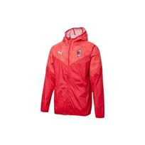 Puma AC Milan Football Sports Hooded Jacket Men Outerwear Orange-Red 758633-01 M red
