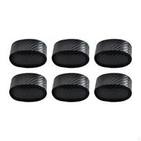 6 dalių laikrodžio pagalvėlė, apyrankės laikiklis, aksesuarų laikiklių rinkinys suaugusiųjų boksui Black carbon mat black