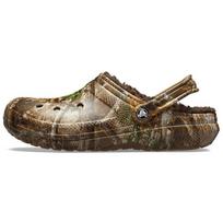 Realtree x Crocs Classic Lined Clog Edge Camo Unisex Sneakers Brown Chocolate 205377-280 39-40