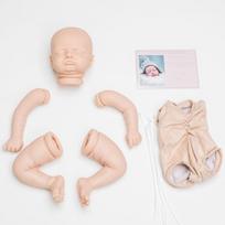 19 colių ruošiniai nedažyti reborn kūdikio lėlės rinkiniai minkštas medžiaginis kūnas naujagimio lėlės dalys rankų darbo pasidaryk pats kūdikio lėlės forma jau nudažyta atgimimo lėlės priedai unpainted