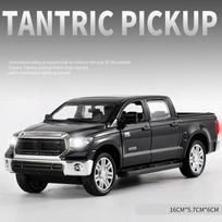Toyota Tundra Pikapas Simuliacija Lydinio ir Žaislinės Transporto Priemonės Garsai ir Šviesa Atitraukiama Mašina 1:32 lydinio modelio gimtadienio dovanos