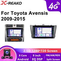 Carplay Multimedijos Grotuvas Automobilio Radijas Android GPS 4G 8 Branduolių Navigacija Autoradio Toyota Avensis T27 2009 2010 2011 2012 2013 2014 2015 8 core 4GB+64GB