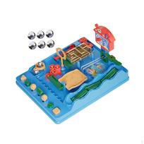 Board Family Game Kid Marble Run Building Blocks for Age 3 4 5 6 7 8+ Green mėlyna