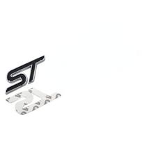 Metalinis Raudonas Mėlynas ST Priekinės Grotelių Lipdukas Automobilio Priekinės Grotelės Emblema Ženklelis Chromuotas Lipdukas FORD FIESTA FOCUS MONDEO Automobilio Stilius