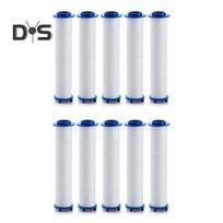 10/20 vnt vandens dušo galvutės filtras, reguliariai keičiamas gaivus dušo filtro šerdis, skirtas „Drivse“ turbo purkštuvui „Iondrops“ purkštuvui A 10 pcs