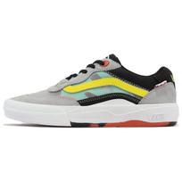 Vans Wayvee Lucid - pilki, liepsnojančios geltonos spalvos unisex sportbačiai VN0A5JIAAPV 44