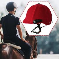 Jodinėjimo šalmas Equestrinė skrybėlė Reguliuojamas Dekoratyvus Vyrams Moterims Įranga Lauko Sportas Lengvas No Mirror