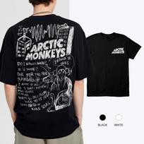 2025 Nauji MVintage Arctic Monkeys Marškinėliai Trumpomis Rankovėmis Vyrams Moterims Laisvi Norvegiški Y2k Juodo Metalo Roko Grupės Pusrankoviai S