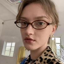 Naujas Retro Mėlynai Žalias Ovalus Mažas Rėmelis Miopijos Akinių Rėmelis Moteriški Anti Mėlynos Šviesos Akiniai Madingi Y2K Stiliaus Gafas Oculos -100 brown