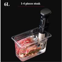Sous Vide Viryklės Indas 6L 11L Du Dydžiai Maistui Tinkamas PC Medžiaga Panardinamiems Cirkuliatoriams Patvarus Virtuvės Įrankis 6L