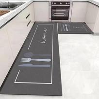 Virtuvės grindų kilimėlis Miegamojo koridoriaus ilgas juostinis kilimas Minkštas ir neslystantis įėjimo durų kilimėlis Virtuvės aksesuarai 50cmx80cm 1pc